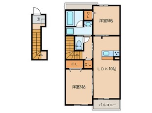 アソシエの物件間取画像